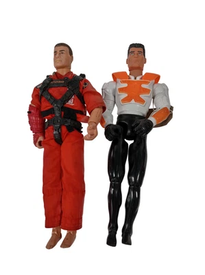 Paquete de figuras de acción vintage de Action Man y Max Steel muñecas de 12 pulgadas 1994 y 1999 Foto 1 de 4