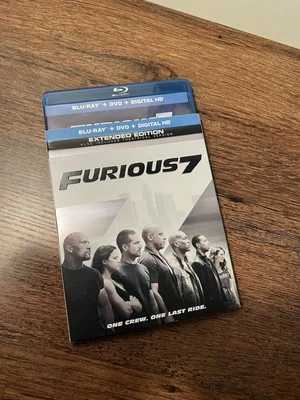 Furious 7 Extended Edition Blu-ray + DVD + Digital HD With Slipcover - Image 1 of 4