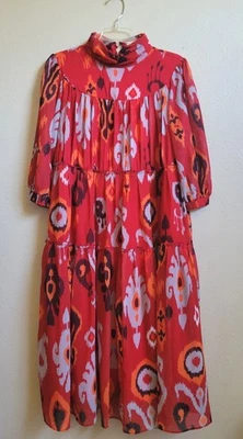 Maxi vestido colorido para mujer Wayward Fancies eShakti talla L Foto 1 de 4