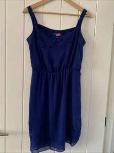 F21 Blue Dress - Picture 1 of 3