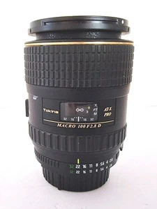 Tokina 100mm f2.8 AT-X Pro Macro Lens Nikon Mount - Picture 1 of 4
