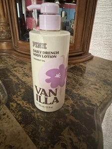 VICTORIA'S SECRET PINK VANILLA DAILY DRENCH BODY LOTION 12 oz NEW - Picture 1 of 2