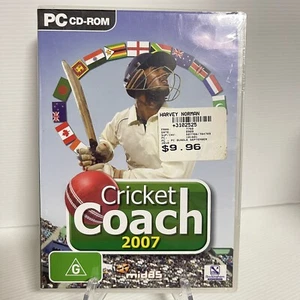 Cricket Coach 2007 PC Game *Sealed* All Test Cricket Playing Nations 100Teams - Picture 1 of 4