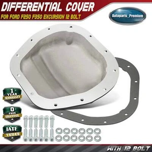 Rear Differential Cover with Gasket for Ford F250 F350 Excursion 10 1/2" 12 Bolt - Picture 1 of 11