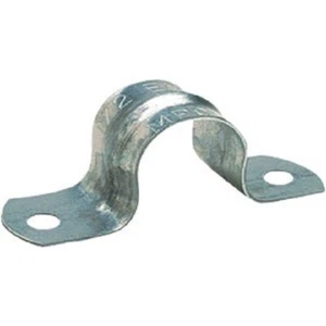 (30-2pk)-Halex 1-1/2 In. Click-On EMT 2-Hole Electrical Conduit Strap 26165 - Picture 1 of 1