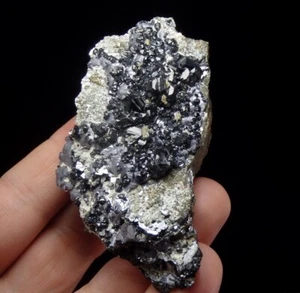 SPHALERITE & QUARTZ --- closed locality !!! ROMANIA Maramures CAVNIC /ph264 - Picture 1 of 17