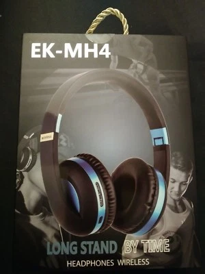 Active Noise Cancelling Hi Res Wireless Headphones 14hr Lightweight Blue - Photo 1/3