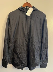 NUEVO CON ETIQUETAS SMARTWOOL W's Active Ultralite Anorak Chaqueta con Capucha Abrigo Negro Pequeño - Imagen 1 de 7