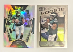 2021 Select Jalen Hurts Silver Prizm Premier Level #128 Eagles FB25 - Picture 1 of 2