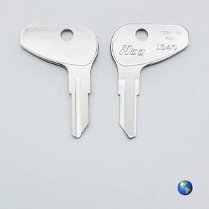 1540 llaves en blanco para varios tractores y soldadores de Kubota y otros (2 llaves) - Imagen 1 de 3