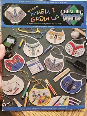 CUANDO CREZCA Patrón Punto de Cruz Grandes Gráficos Grandes Colores Verdaderos Internacional Foto 1 de 4