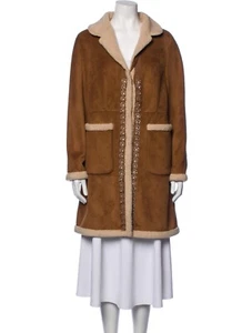 Womens 3.1 Phillip Lim for Barneys NY sherpa jacket coat sz 10 - Picture 1 of 4