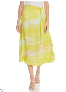Young Fabulous & Broke Savanna bedruckter Twist Midirock Medium - Bild 1 von 3