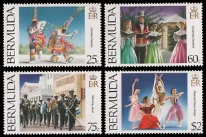 Bermudas 1994 - Mi-Nr. 665-668 ** - MNH - Cultura - Imagen 1 de 1