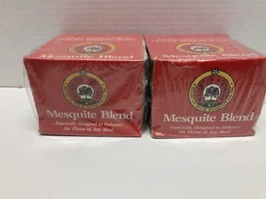 Lot Of 2 New Mesquite Blend to Enhance the flavor meals grilling- 6 trays total - Picture 1 of 8