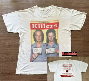 Camiseta de la película Natural Born Killers 1994 2 caras años 90 camisa gráfica vintage talla S_4XL - Imagen 1 de 4