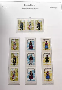 DDR ZUSAMMENDRUCKE Postfrische Sammlung der ersten Jahre Viele gute 1.800 EURO - Bild 1 von 24