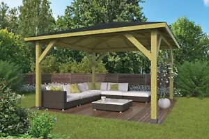 Sonderset auf Kundenwunsch Pavillon Classico Gartenlaube 430x430cm - Bild 1 von 2