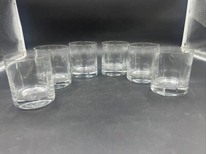 Lowball Glasses Vintage Heavy 6 Pcs - Picture 1 of 12