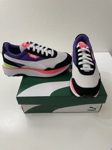 puma multi coloured panel trainers
