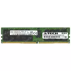64GB PC4-25600 ECC RDIMM Supermicro MEM-DR464MC-ER32 Hynix Equivalent Memory RAM - Picture 1 of 2