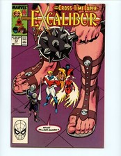 Excalibur #13 Comic Book 1989 VF- Chris Claremont Alan Davis Marvel