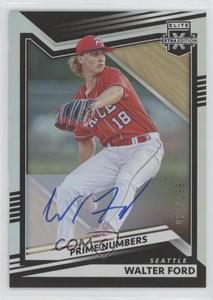 2022 Panini Elite Extra Edition Prime Numbers A Signatures /198 Walter Ford Auto
