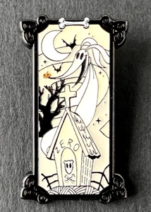 Loungefly Nightmare Personaggio Natalizio Ritratto Zero - Spilla Disney Mistero 0 - Foto 1 di 4
