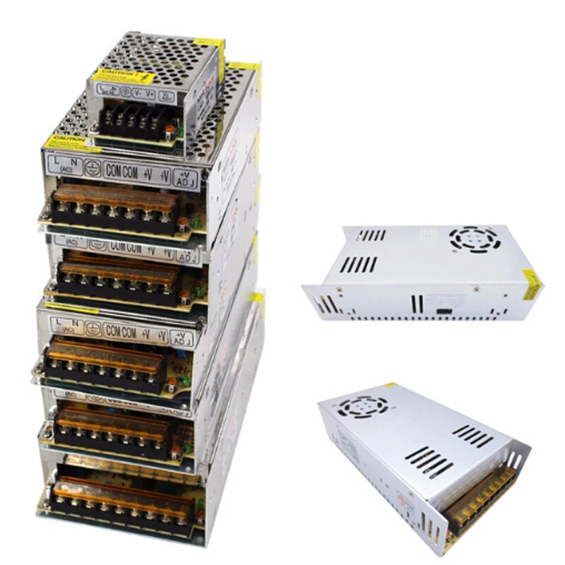 Power Supply Driver Adapter Transformers AC 110V-245V TO DC 5V 12V 24V - Image 1 of 4