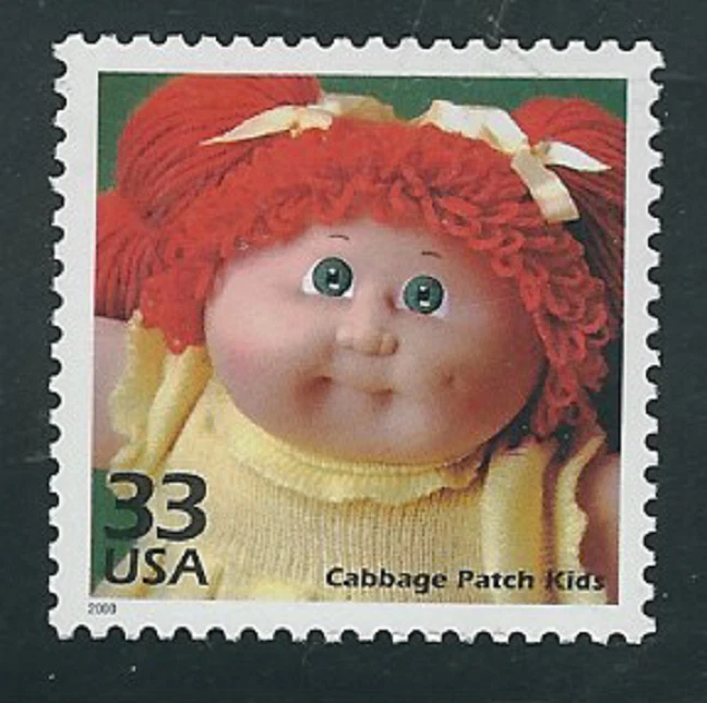 Scott #3190-i....33 Cent...Celebrate 1980's...Cabbage Patch Kids...2 Stamps - Image 1 of 1