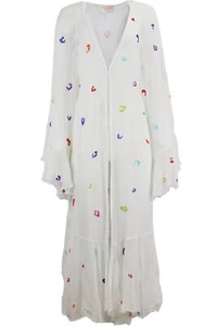 ROCOCO SAND SEQUINED CREPE ROBE SMALL - Picture 1 of 6