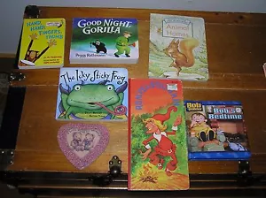 Lot of ANIMAL HOMES Good Night Gorilla RUMPELSTILTSKIN Hand, Hand, Fingers, - Picture 1 of 9