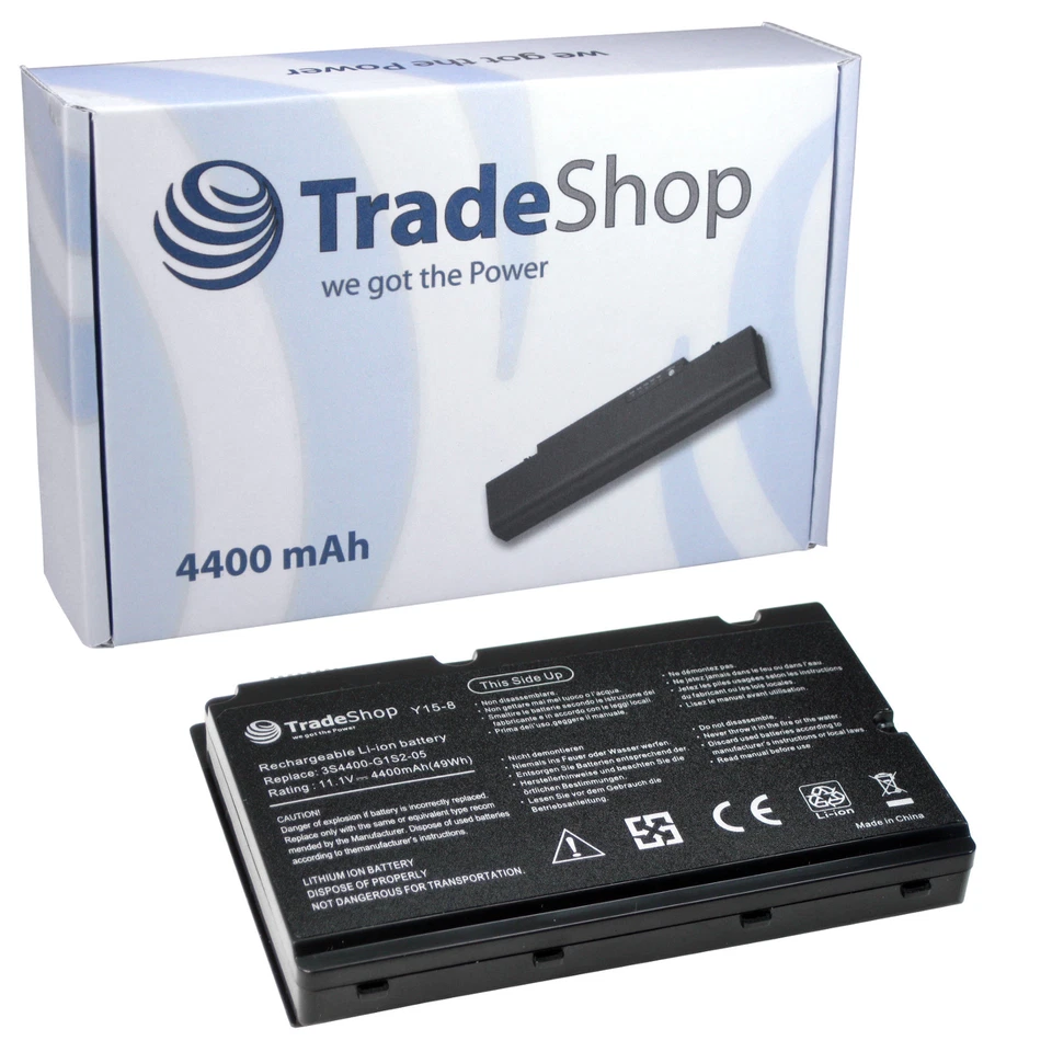 AKKU für Fujitsu Siemens Amilo Pi2540 Pi-2540 4400mAh - Bild 1 von 1