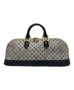 Louis Vuitton M92205 LV Handtasche Almaron Blau Monogram Mini Gebraucht Gut Original - Bild 1 von 10