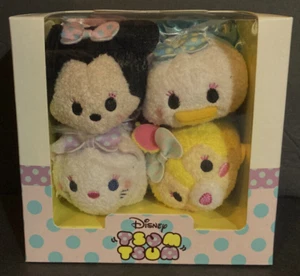 NIB Disney Store Minnie Marie and Friends Dressy Tsum Tsum Box Set of 4 Japan - Picture 1 of 4