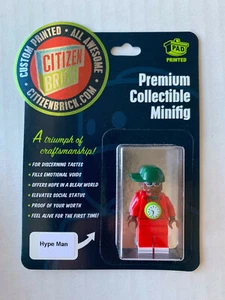 Hype Man Flavor Flav Public Enemy Citizen Brick Minifig Minifigure Brand New - Picture 1 of 1