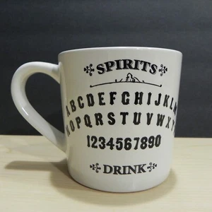 Spirits Oversized Coffee Mug Halloween Ouija Board Magenta Designer Collection - Picture 1 of 8