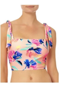 👙Juniors' Shoulder Tie Bralette Bikini Swim Top M 7-9 New with Tags S1 - Picture 1 of 3