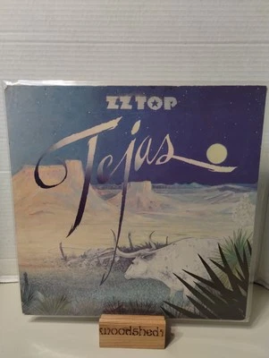 1976 ZZ Top "Tejas" Vinyl 12" LP Album  London Records PS 680 Tri-Fold Sleeve - Image 1 of 4
