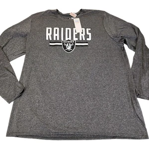 Las Vegas Raiders NFL Equipo Ropa Gris Camiseta Para Hombre Talla 2XL Nueva Etiqueta Fútbol - Imagen 1 de 6