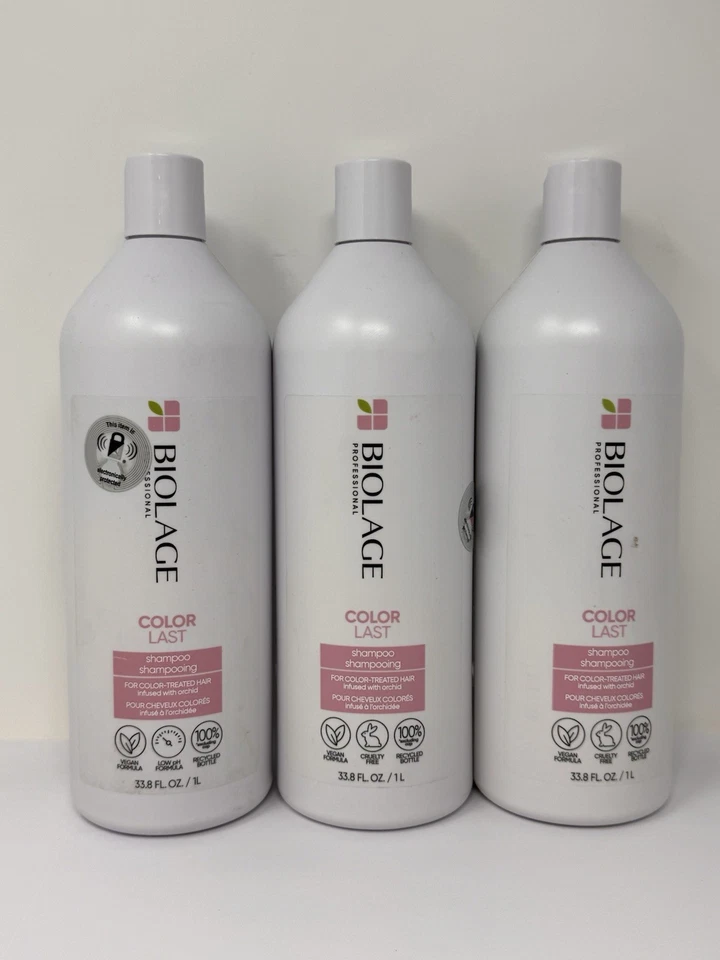 3 ~ Biolage Color Last Shampoo ~ 33.8 FL OZ Each ~ New / Sealed - Image 1 of 1