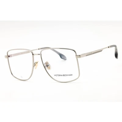 Gafas para mujer Victoria Beckham plateadas de metal borde completo de gran tamaño VB2136 040 Foto 1 de 2