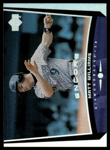 1999 Upper Deck Encore Matt Williams Arizona Diamondbacks #5 - Picture 1 of 2