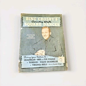 Vintage Bing Crosby's Country Style Square Dances Music Song Book 1949 - Picture 1 of 12
