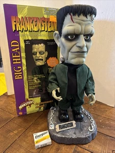 Gemmy Big Head Frankenstein Universal Studios Canta Cabeza Movimientos Sin Batería de Baile - Imagen 1 de 13