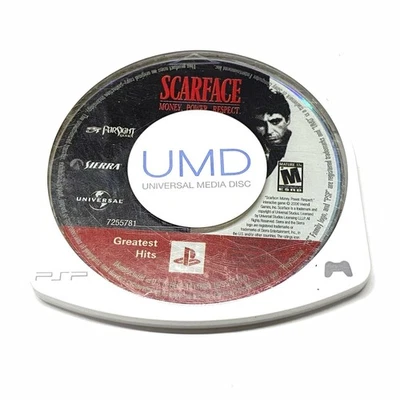 Scarface: Money Power Respect Sony PSP, 2006 UMD Game Disc Only - Image 1 of 3