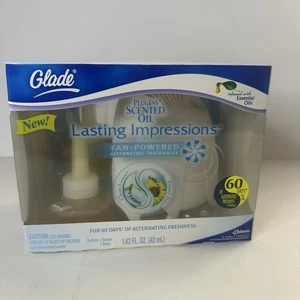 GLADE DAUERHAFTE IMPRESSIONEN 2008 PlugIns Duftöl Ventilator betrieben Leinen/Sonnentage - Bild 1 von 4