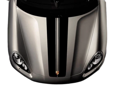Calcomanía gráfica personalizada Porsche Panamera 2009-2025 deportivo clásico capó rayas Foto 1 de 4
