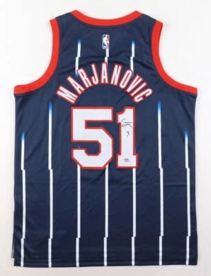 Boban Marjanovic Signed Houston Rockets Jersey (PSA) European Superstar, now NBA - Image 1 of 4