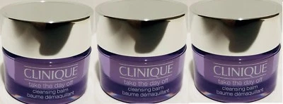 Lote de 3: Bálsamo de limpeza Clinique Take the Day off 0,5 oz/15 ml cada  - Imagem 1 de 3